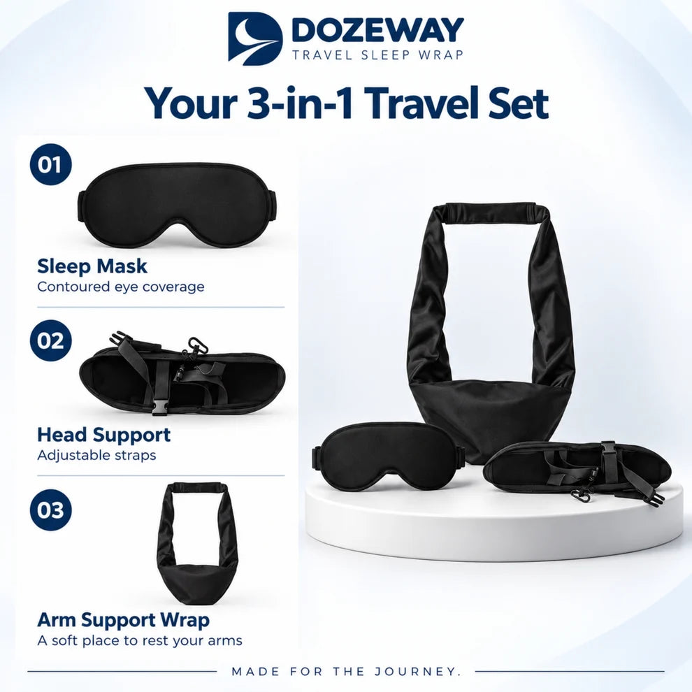 First Class 3-in-1 Travel Sleep Set