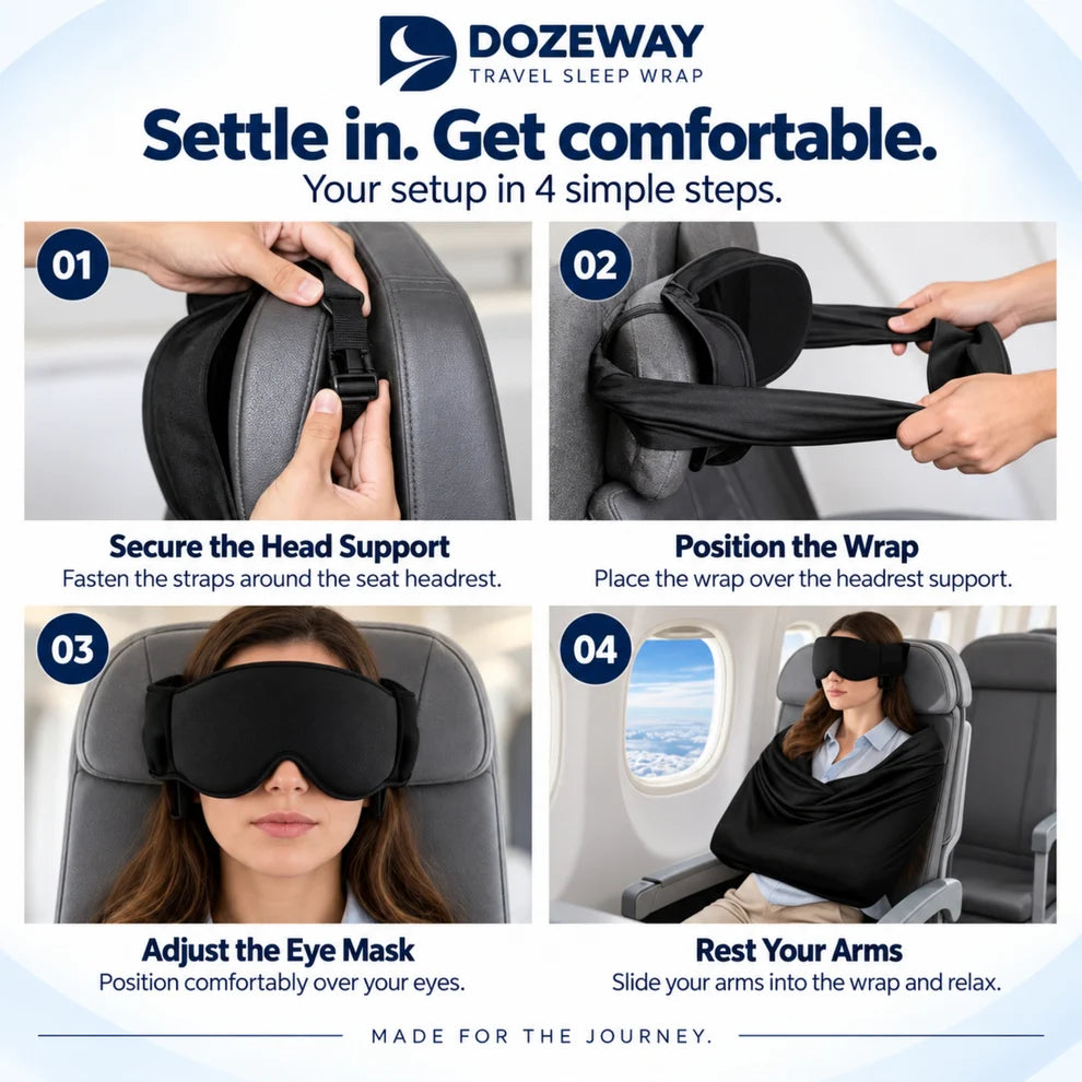 First Class 3-in-1 Travel Sleep Set
